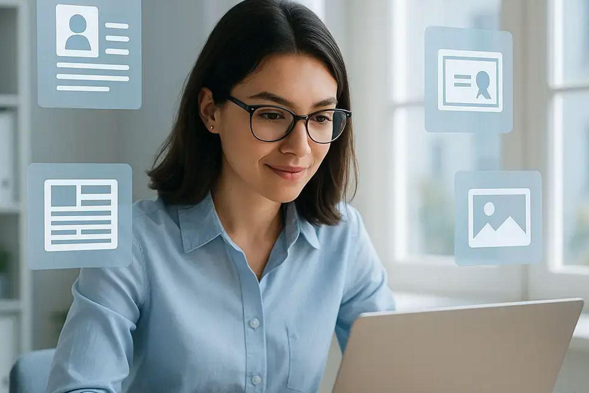 Career portfolio benefits compared to resumes for professionals