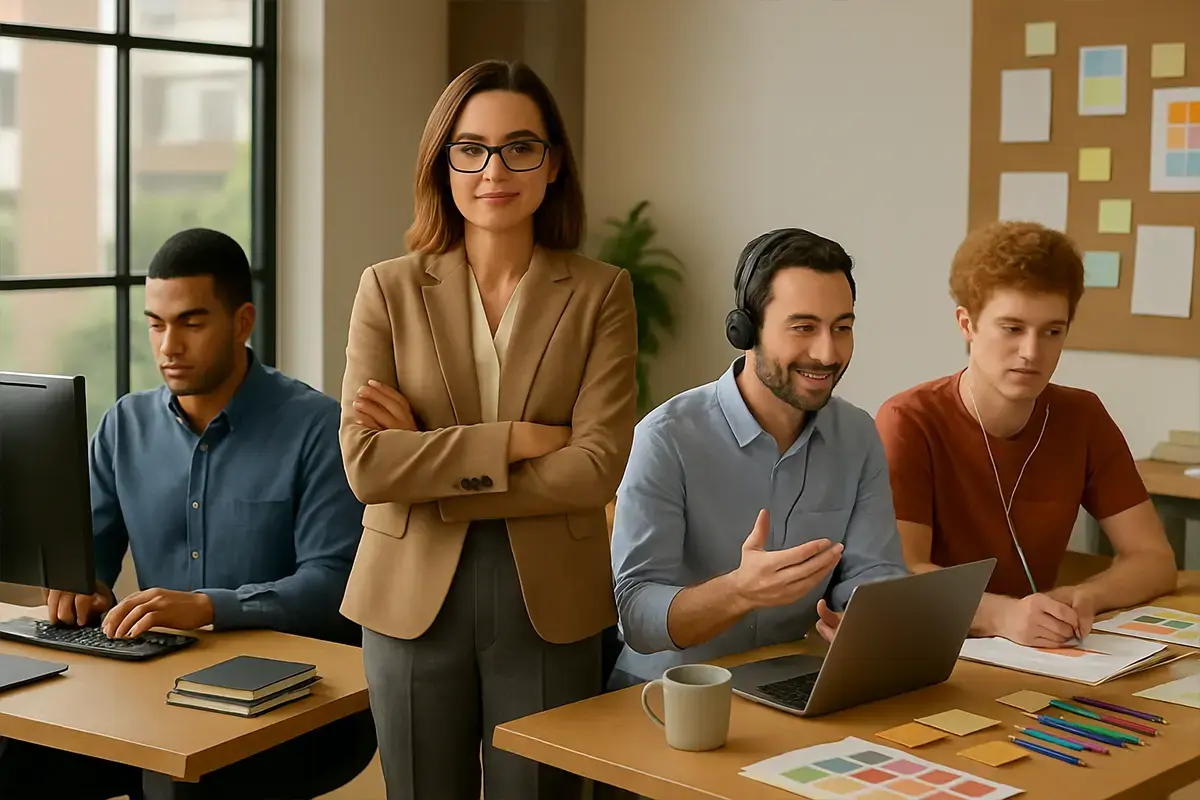 Hybrid workforce management in 2025