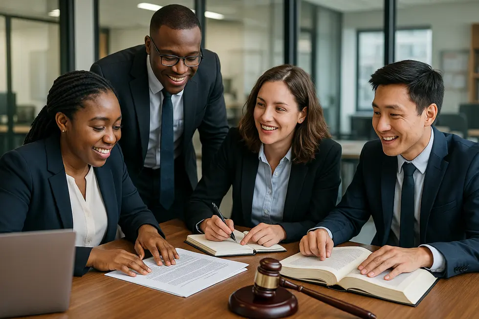 Hiring Team Discussing Solutions for Paralegal Recruitment Challenges