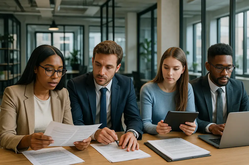 Paralegal recruitment professionals reviewing essential skills and industry trends for 2026