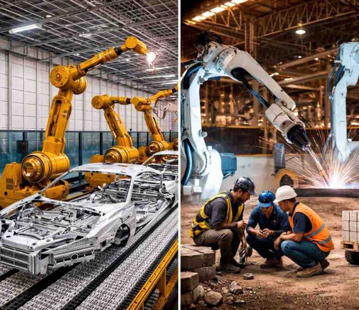 The Rise of Robotics in Construction and Manufacturing