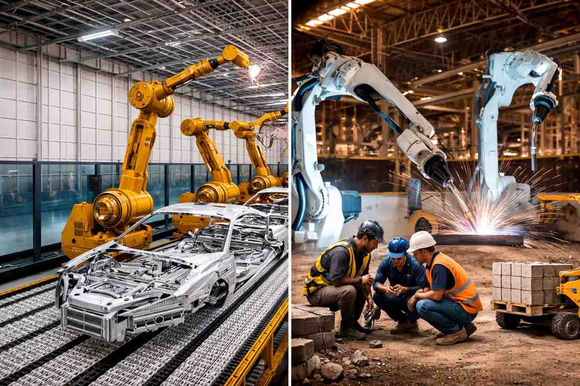 Robotics in Construction and Manufacturing