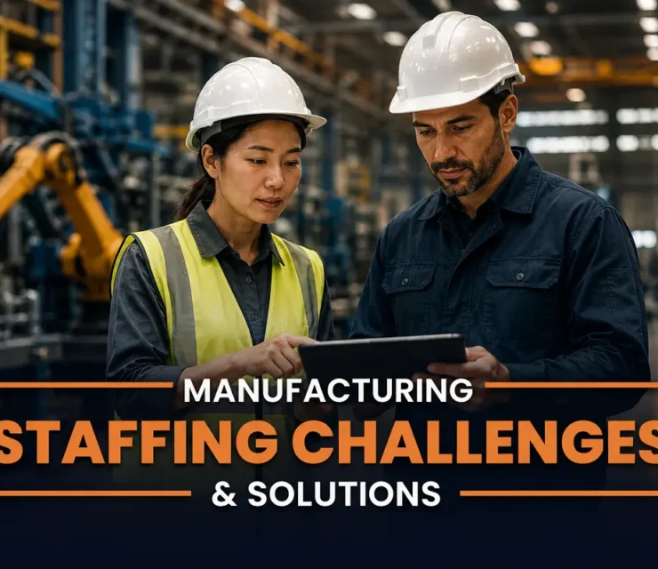 Top Manufacturing Staffing Challenges & Their Solutions in 2026