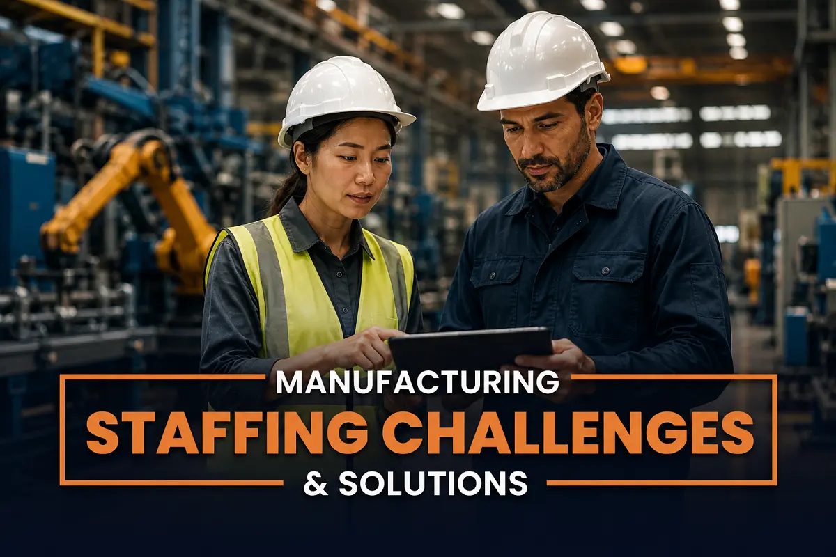 Manufacturing Staffing Challenges & Solutions in 2026