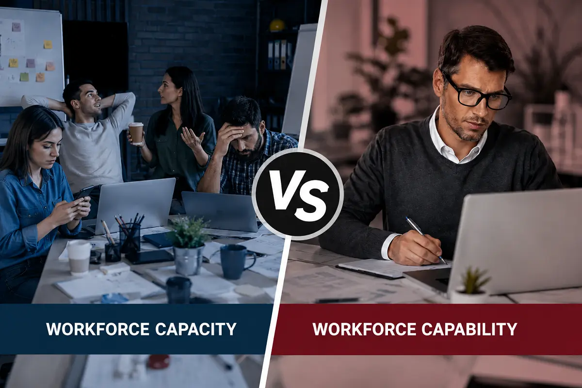 Workforce Capacity vs Capability