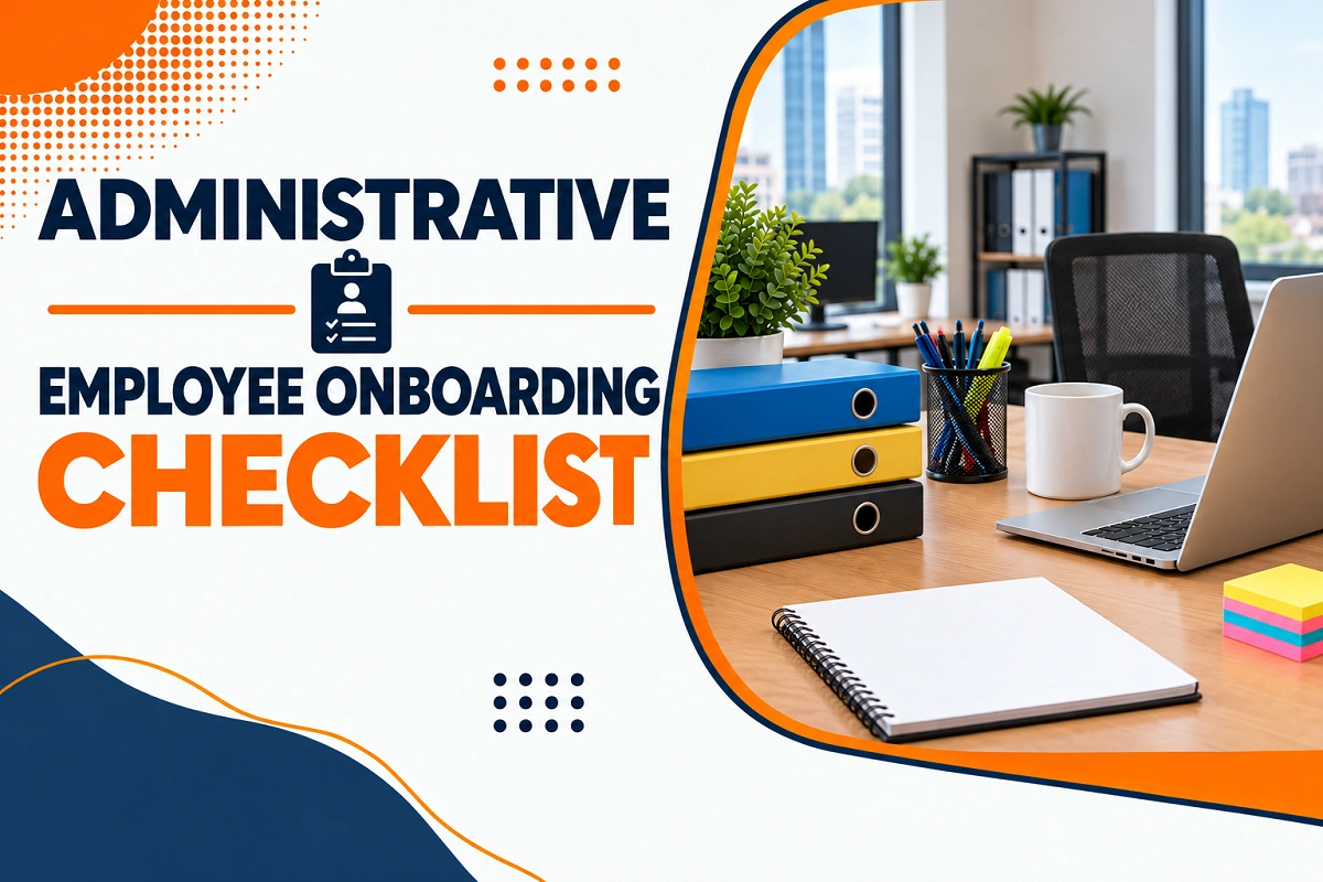 Administrative employee onboarding checklist