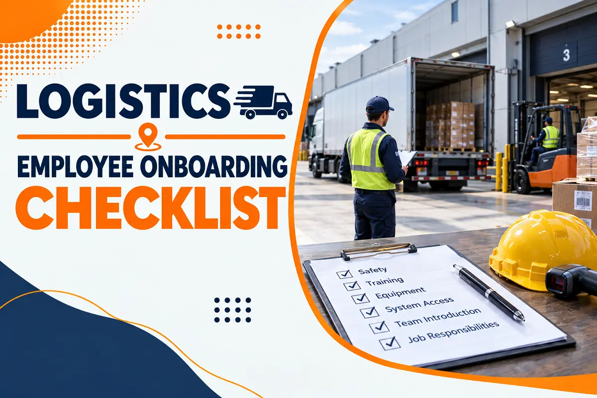 Logistics employee onboarding checklist