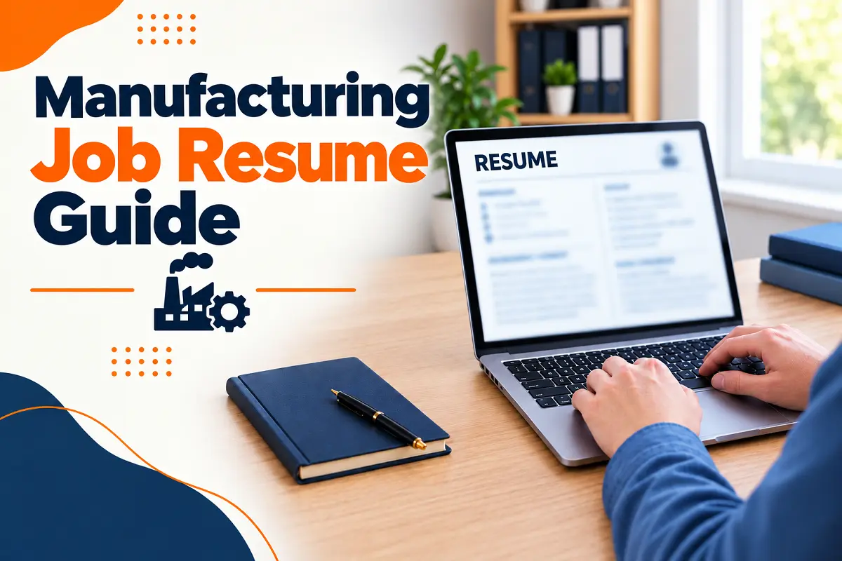 Manufacturing Job Resume Guide