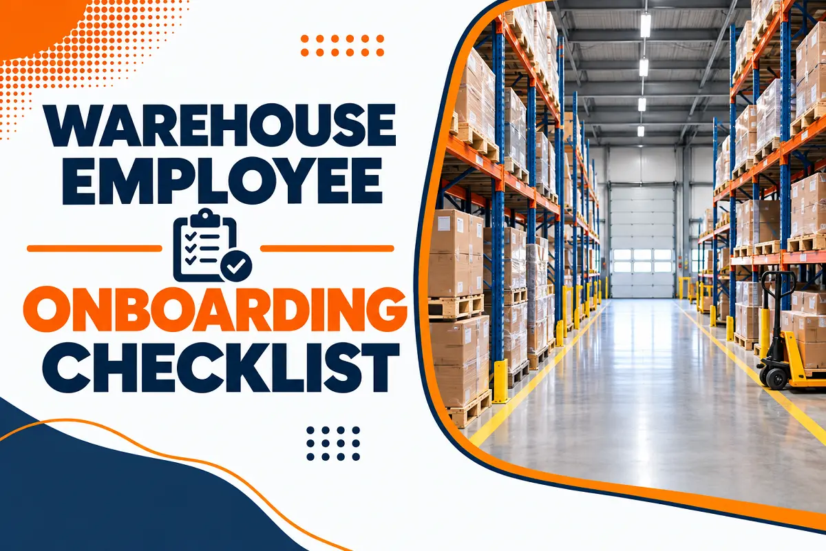 Warehouse Employee Onboarding Checklist